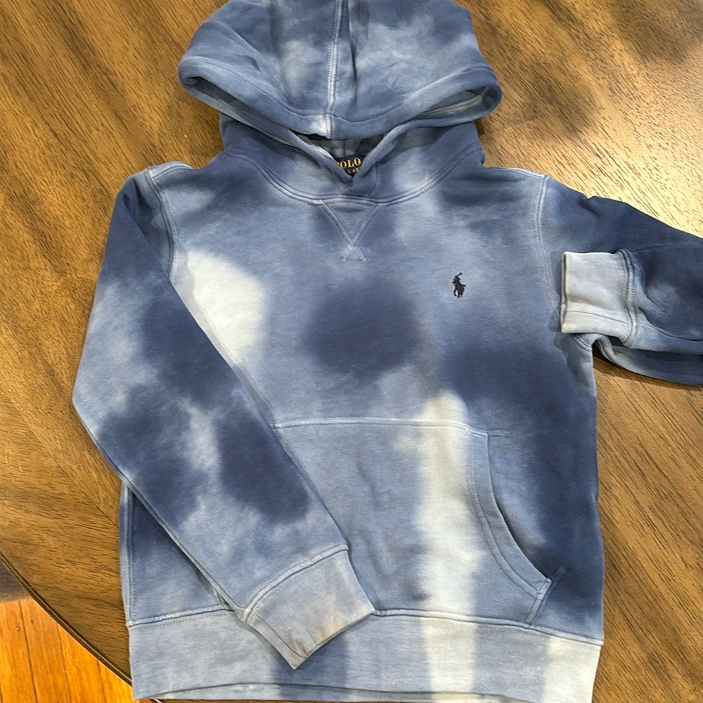 Tie dyed Polo hoodie